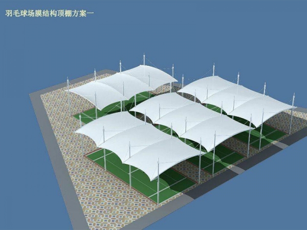 球場膜結構